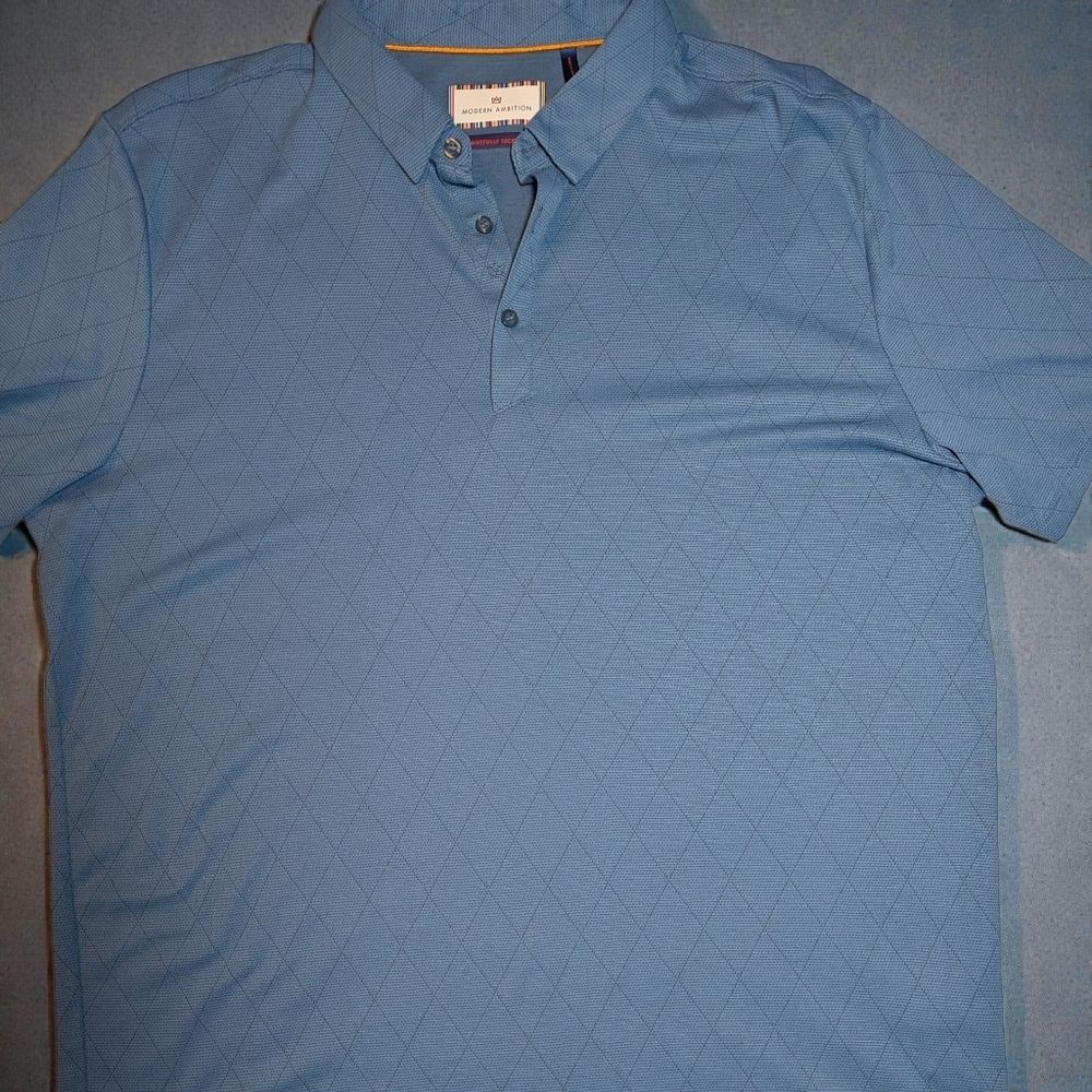Unbranded Men's Blue Polo-shirts